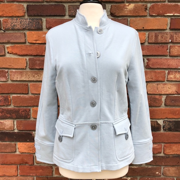 Neiman Marcus Jackets & Blazers - Neiman Marcus Exclusive Baby Blue Jacket - Medium